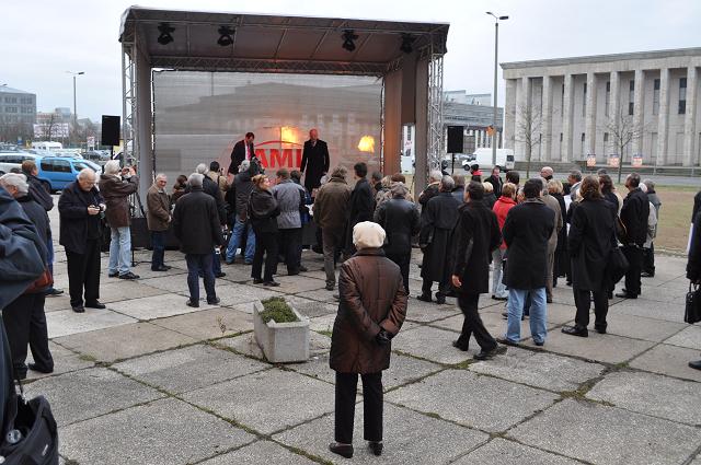 Geladene Journalisten